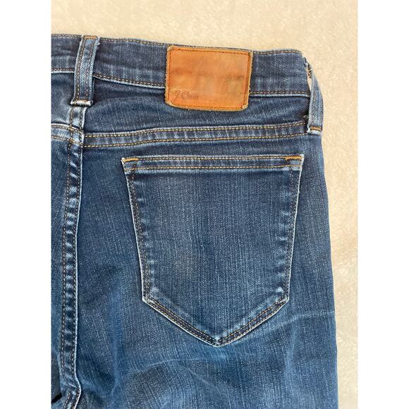 J. CREW Toothpick Skinny Jeans Women's 28 High Rise Stretch Denim Medium Wash - Picture 6 of 8